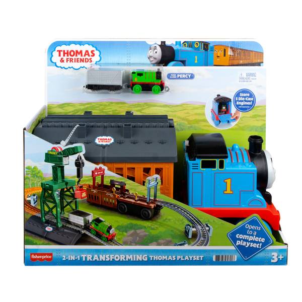 Thomas & Friends 2-in-1 Transforming Thomas Playset - GXH08 | Blain's ...