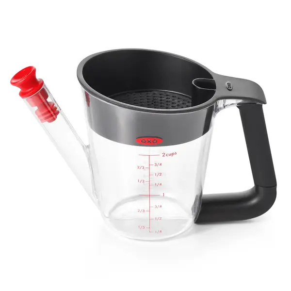 4 Cup Red Handle Angled Measuring Cup by SoftWorks at Fleet Farm