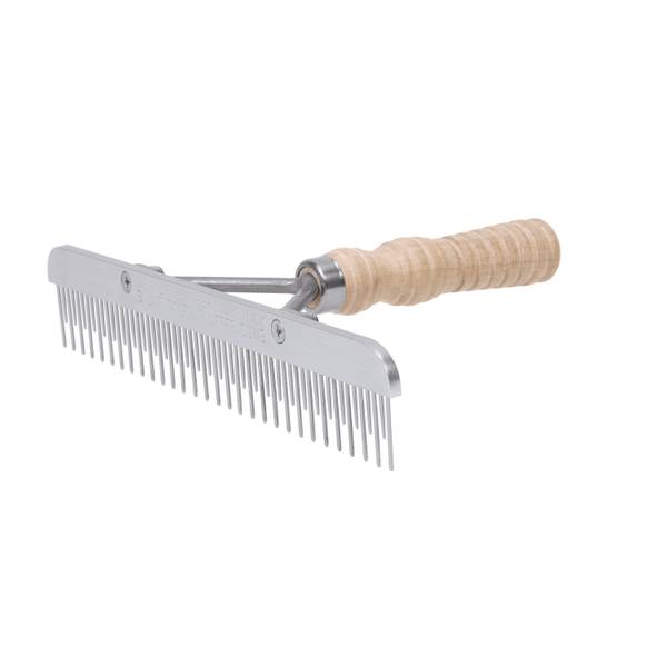 Photo of Blunt Tooth Fluffer with Wood Handle and Stainless Steel Replacement Blade