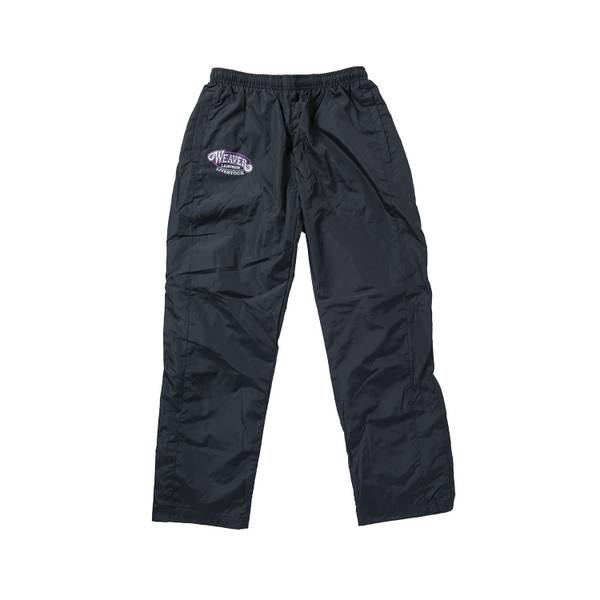 Weaver Livestock Black & Purple Adult Wash Pants