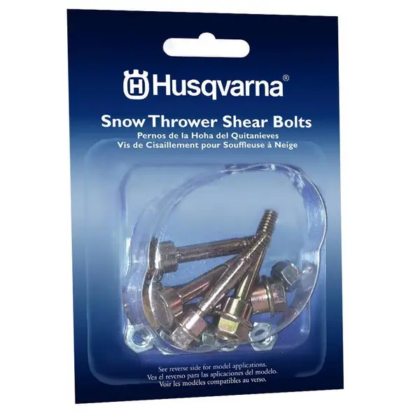 Pack Of 6) 1501216ma Auger Shear Pin Bolt & Nuts Fits For - View #3