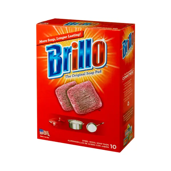 Brillo 10- Count Steel Wool Soap Pads - 362956