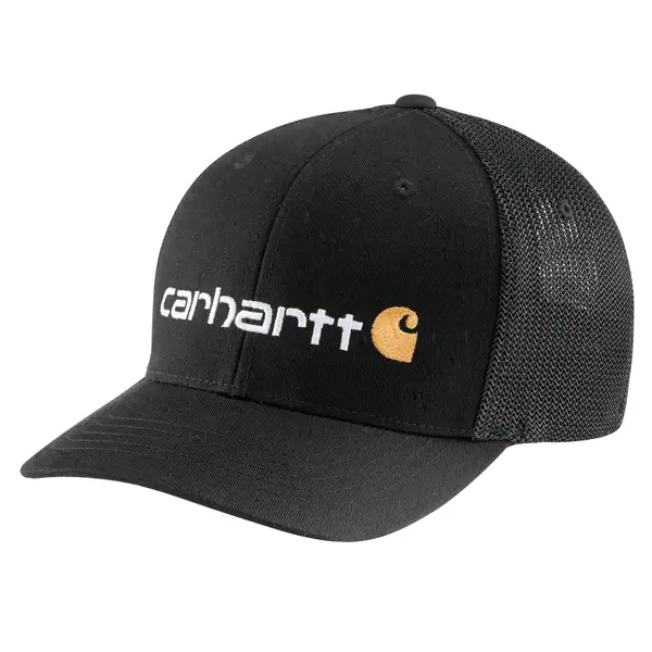★ ★ Men's Regular Fit CKJ Back Logo Graphic Sho Carhartt Men's Canvas Mesh-Back Logo Graphic Cap One Size