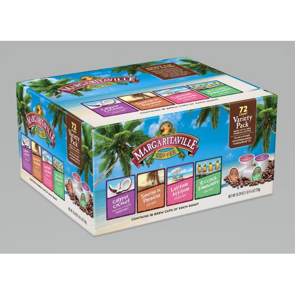 Trilliant Food & Nutrition 72Count Margaritaville Variety Pack