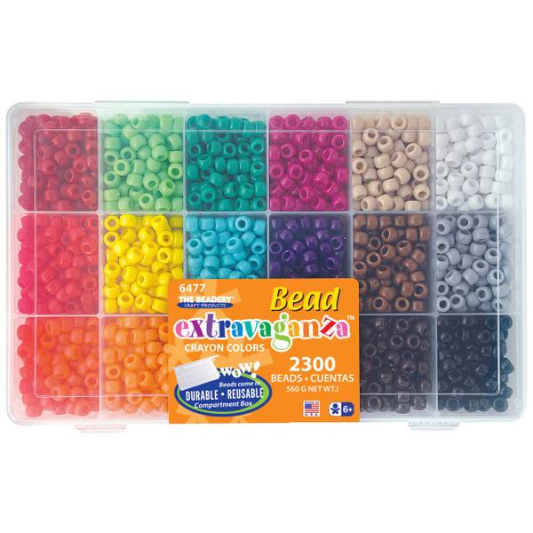 Beadery Bead Stylin' Bead Box Kit 4.4oz - Berry Brights