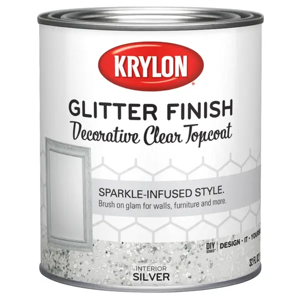 Rust-Oleum 10.25 oz Silver Glitter Spray Paint