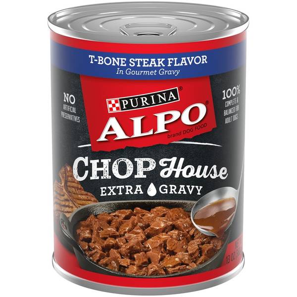 Alpo 13 oz Chop House T Bone Steak Dog Food 20004915 Blain's Farm & Fleet