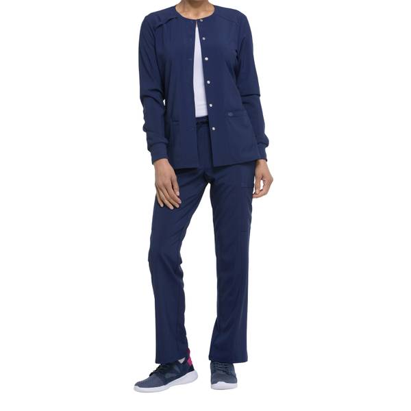 Photo of Women's Snap Front Warm-Up Scrub Jacket