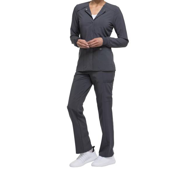 Photo of Women's Snap Front Warm-Up Scrub Jacket
