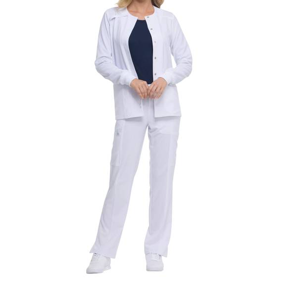 Photo of Women's Snap Front Warm-Up Scrub Jacket