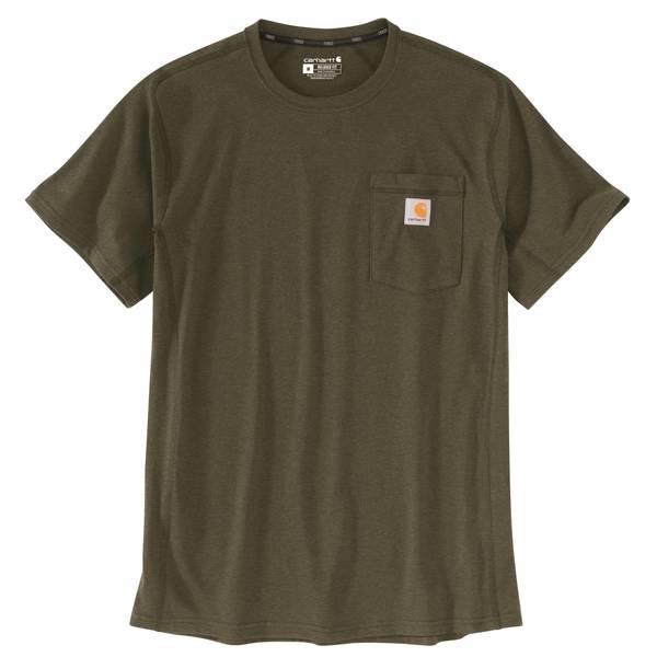 Carhartt Men's Force Relaxed Fit Midweight Short-Sleeve Pocket T-Shirt -  106652G73-XL