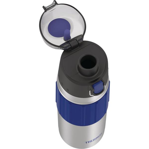 Thermos 18 oz. Slate Blue Stainless Steel Vacuum-Insulated Hydration Bottle  2465SSB6 - The Home Depot