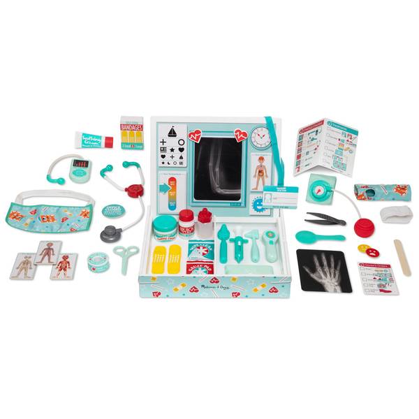 Melissa & Doug Deluxe Doctor's Office Play Set - 31824 | Blain's Farm ...