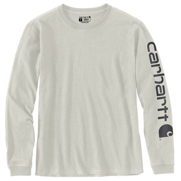 Carhartt Women's Workwear Long Sleeve Logo T-Shirt, Malt, M - 103401 ...
