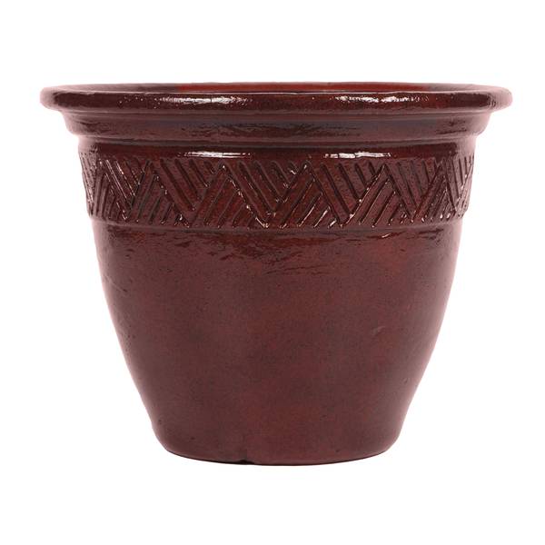 decorative resin flower pots