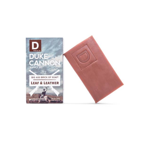 Duke Cannon Soap On A Rope Bundle Pack: Tactical Scrubber + Big A** Brick  of Soap - Smells Like Accomplishment