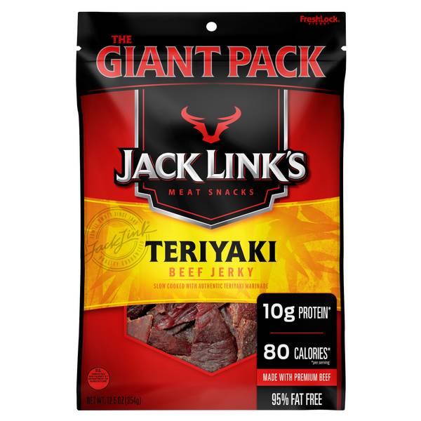 Jack Link's 12.5 oz Teriyaki Jerky 10000030917 Blain's Farm & Fleet