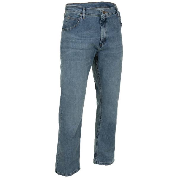 Wrangler Mens 44X32 Relaxed Fit Classic Stretch Jeans