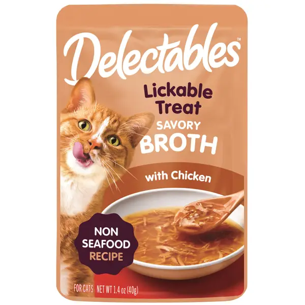 Delectables 1.4 oz Chicken Broth Cat Treat 12001 Blain s Farm