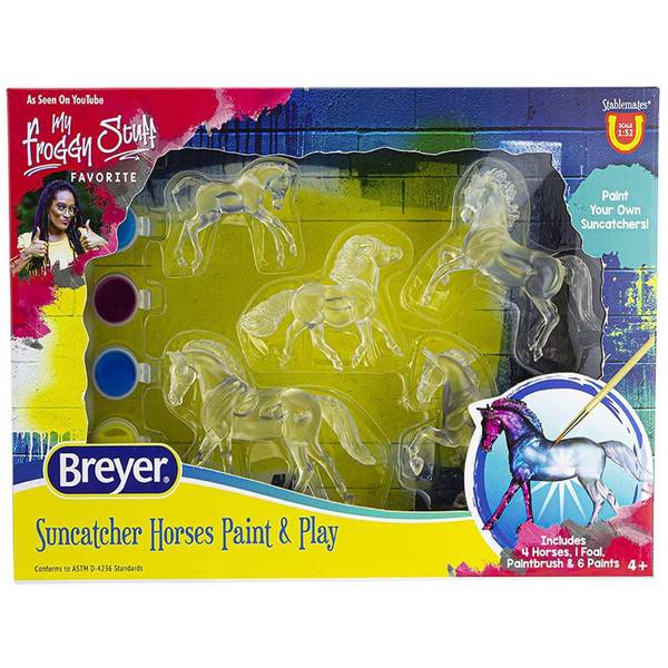 Small Foot Fensterbild Suncatcher Horses - Kreatives Bastelset Für Kinder Ab 6 Jahren