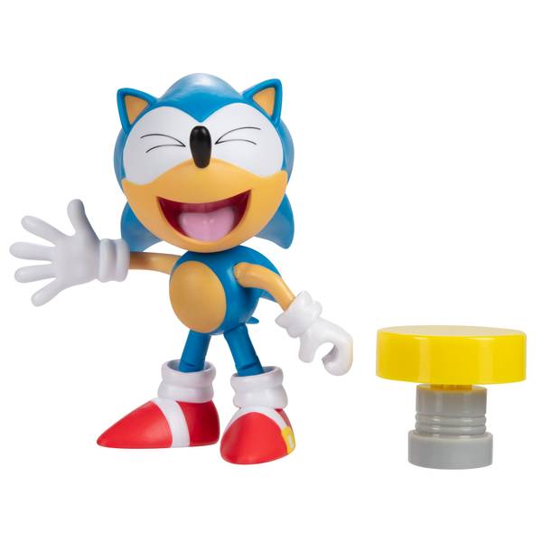 Mecha Sonic with Spike Trap 4 Inch Action Figure Sonic the