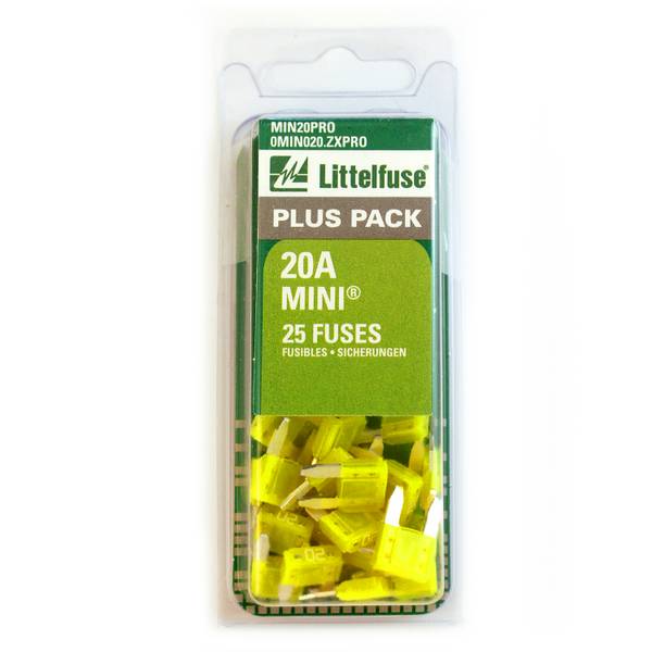 UPC 079458032789 product image for Littelfuse 25-Pack 20A MIN Fuse | upcitemdb.com