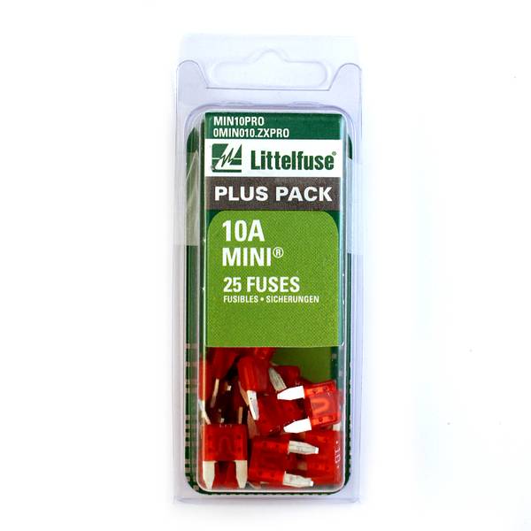 UPC 079458032765 product image for Littelfuse 25-Pack 10A MIN Fuse | upcitemdb.com