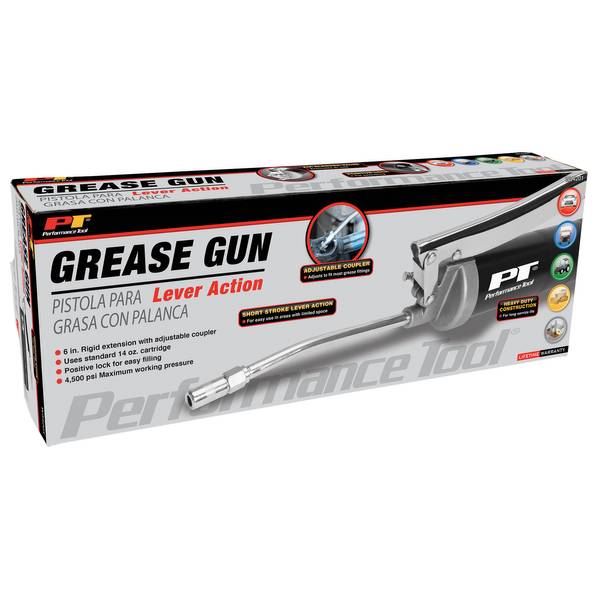 Performance Tool Lever Action Grease Gun W54201 Blain's Farm & Fleet