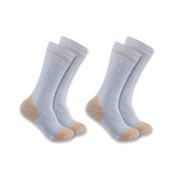 Photo of Men's 2-Pack Midweight Cotton Blend Steel Toe Boot Socks