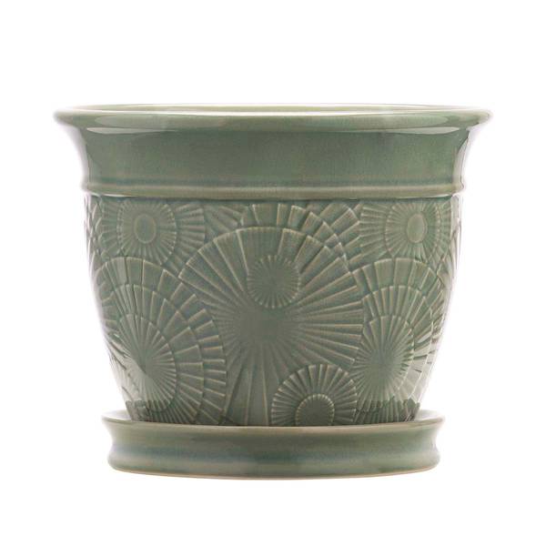 Photo of Annandale Planter in Celadon Finish