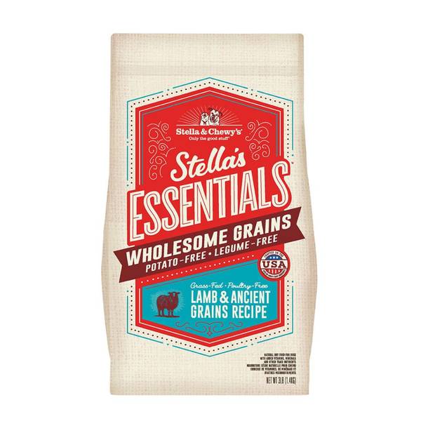 Stella & Chewy's 25 lb Essentials Grass-Fed Lamb & Ancient Grains Dry ...