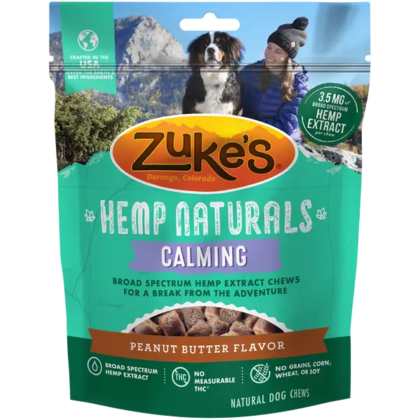 Zuke s 5 oz Zuke s Hemp Naturals Calming Dog Treats 3410204