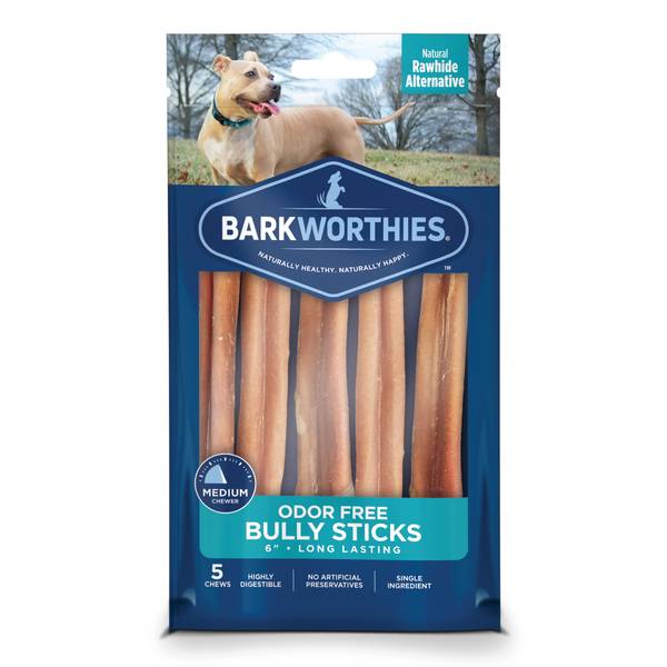 Photo of Odor Free Bully Stick 5 Pack, 6''