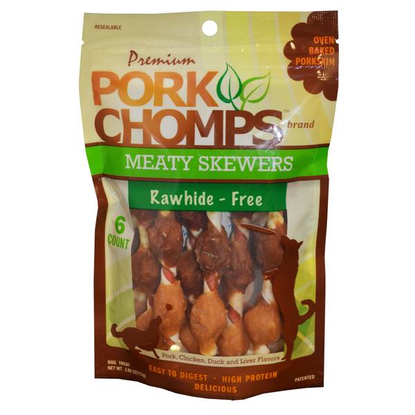 Photo of 6-Count Meaty Skewers Dog Chews, 5", 99.9% Digestible