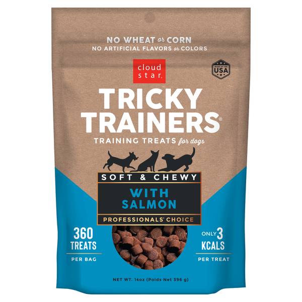 Photo of Soft & Chewy Salmon Treats, 14 oz, Low-Calorie Training Treats
