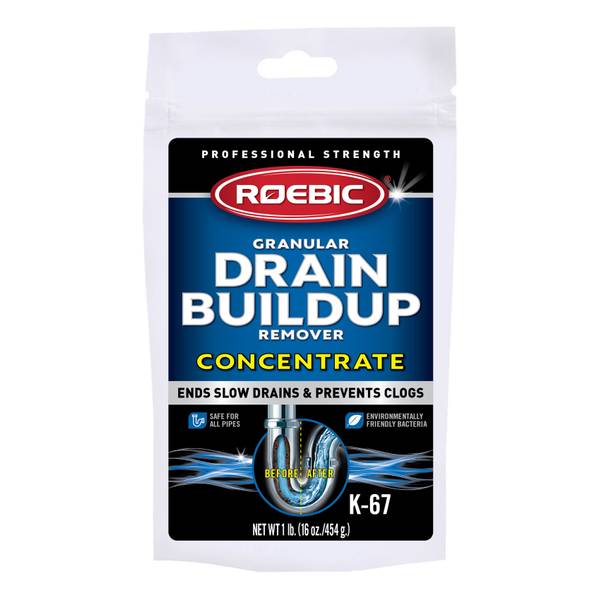 Roebic K67 Granular Drain Buildup Remover Concentrate K67GDB12