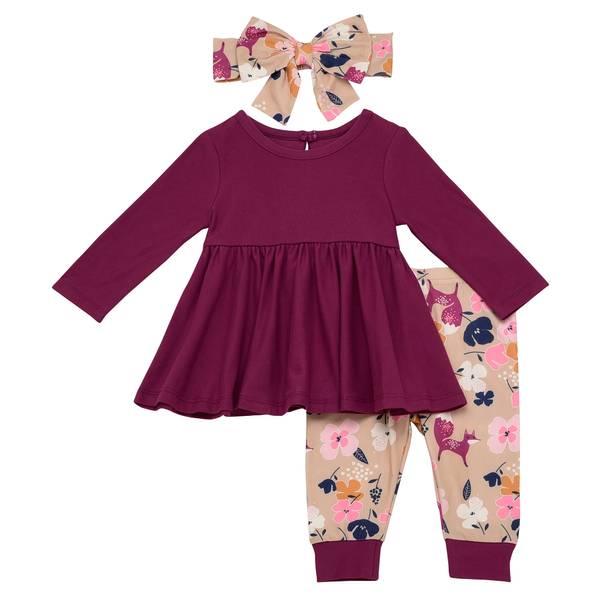 baby girl maroon tights