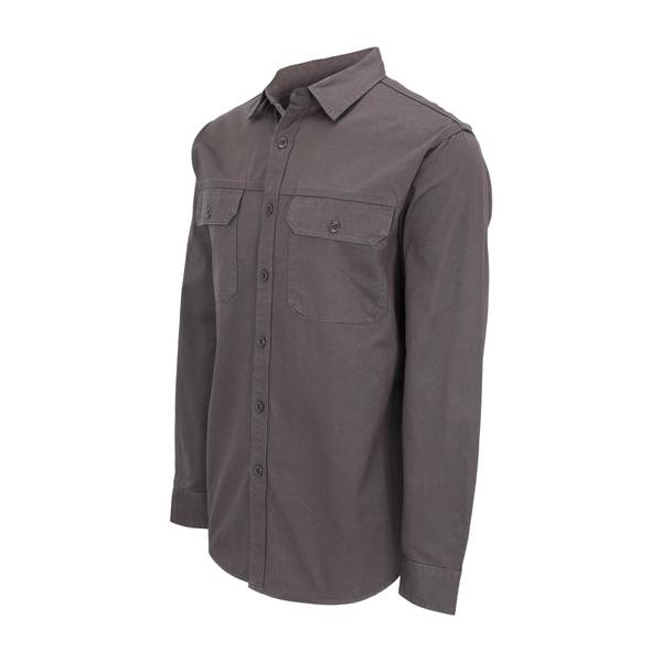 Work n' Sport Men's Long Sleeve Canvas Shirt - Blain's Farm & Fleet