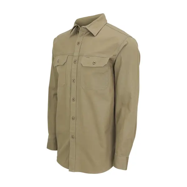 Work n' Sport Men's Long Sleeve Canvas Shirt - Blain's Farm & Fleet