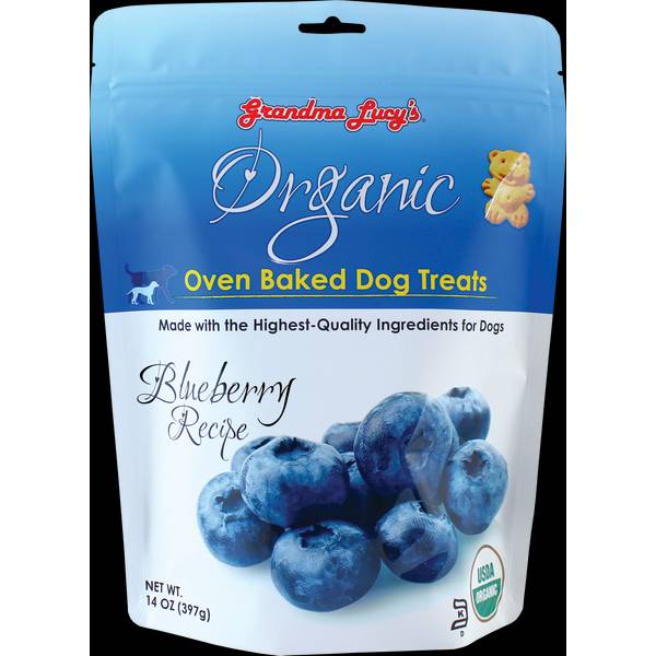 Grandma Lucy's 14 oz Organic Baked Blueberry Dog Treats 8220076 Blain's Farm & Fleet