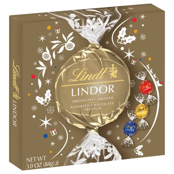 UPC 009542428365 product image for Lindt 3 oz Holiday Lindor Modern Gift Box Assorted Truffles | upcitemdb.com