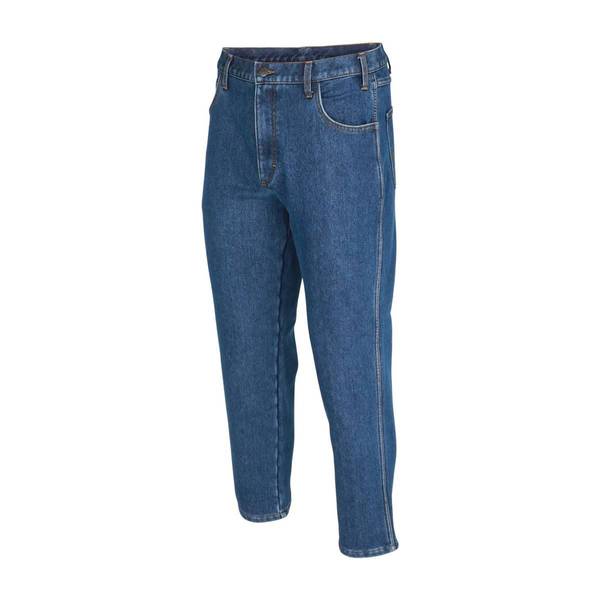 Men's Fleece Lined Denim Utility Jeans