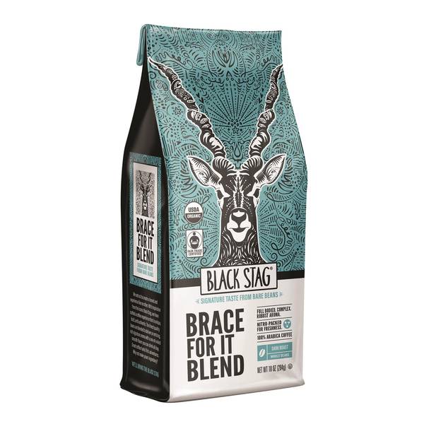 UPC 036069000354 product image for Black Stag 10 oz Brace for It Blend Whole Bean | upcitemdb.com