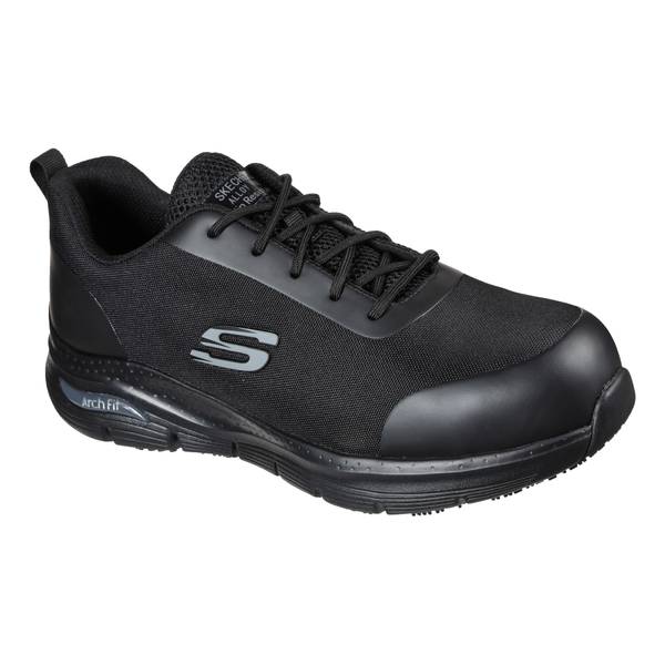 Dykhmily Mens Steel Toe Sneakers Slip Resistant Work Shoe - Walmart.com