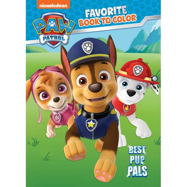 2 Pack Paw Patrol Coloring Books Jumbo Color Activity Great Gift Kids All  Ages
