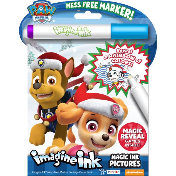 Bendon Bluey Imagine Ink Coloring Book and Markers Set