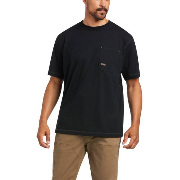 ARIAT Men's Rebar Workman Reflective Flag Short Sleeve T-Shirt ...