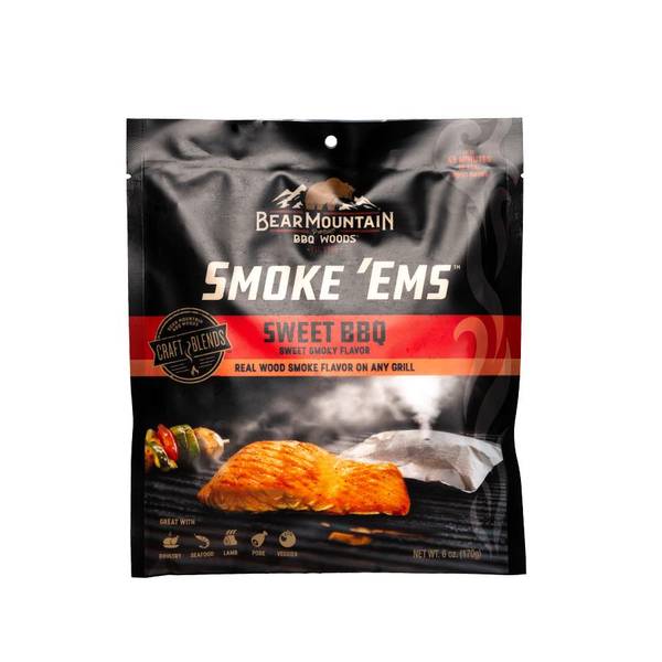 Bear Mountain Sweet BBQ Smoke 'Ems Grill Pellet Smoke Packet FP02