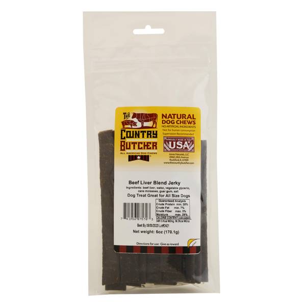 Country Butcher 6 oz Beef Liver Blend Jerky 7570 Blain's Farm & Fleet