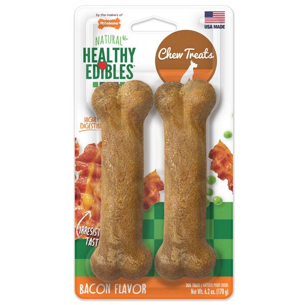 Nylabone Power Chew Knuckle Bone Dog Toy With Treats - Chicken